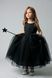 Fluffy festive dress &ldquo;Little Enchantress&rdquo; made of tulle, satin, and cotton. Perfect for graduation, birthdays, and photo shoots. Color: black. Size: 86