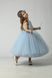 Fluffy festive dress &ldquo;Little Enchantress&rdquo; made of tulle, satin, and cotton. Perfect for graduation, birthdays, and photo shoots. Color: light blue. Size: 86